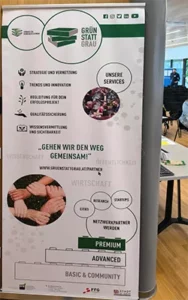 Grünstattgrau, network partner meeting, landscaping, greening, municipalities, cities, community