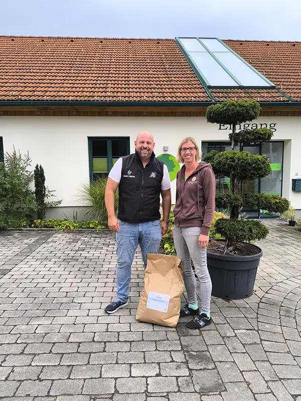 Andrea Meixner, Robert Meixner, Baumschule Pernerstorfer, Gföhl, Niederösterreich, Waldviertel, Polysorb, Hydrogel, Superabsorber, Wasserspeicherndes Granulat, Alexander Rausch, Alex Rausch